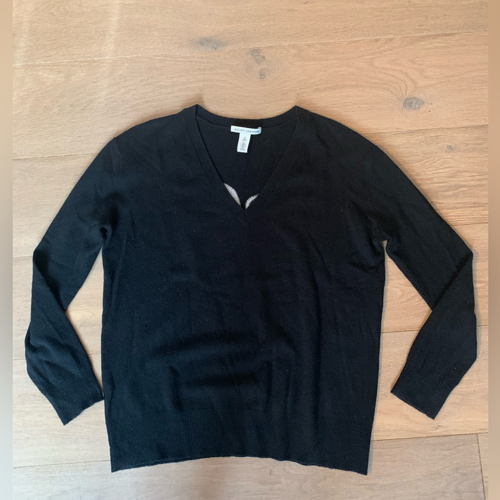 Autumn Cashmere Rock & Love boyfriend sweater XS